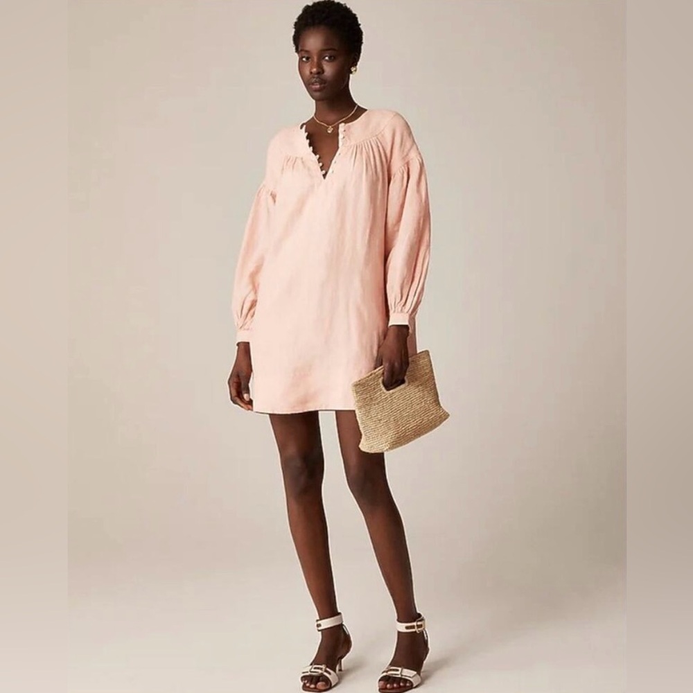 J.Crew Popover Coral Dress